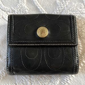 Vintage COACH Black Wallet